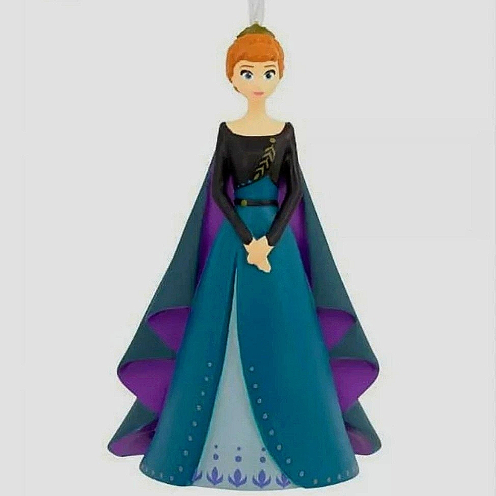 Disney Frozen 2 Queen Anna in Coronation Gown Christmas Ornament